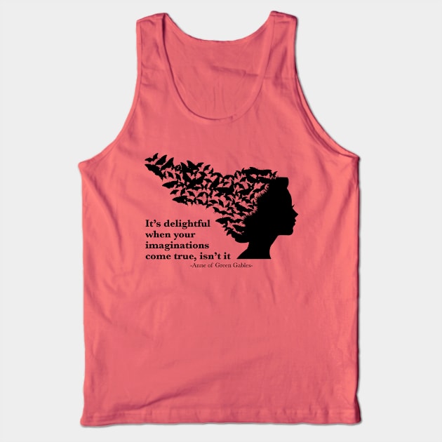 Imaginations - Anne of Green Gables Tank Top by RG Standard